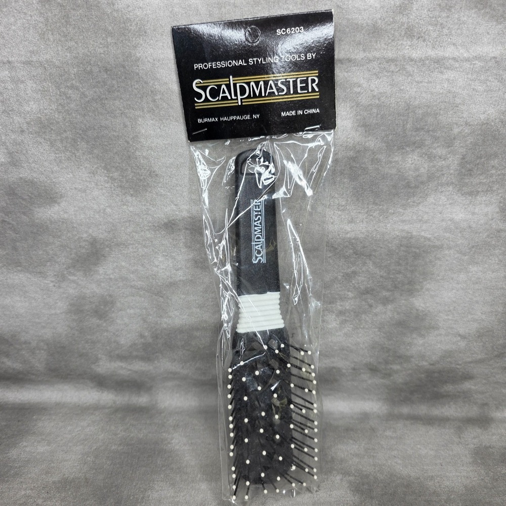 ScalpMaster # SC6203 Professional Hair Brush Vented Plastic Ball Tip Bristles